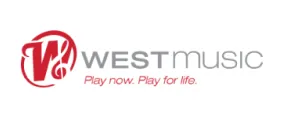 logo westmusic play now play for life